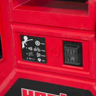 HECHT 2887 SPRĘŻARKA KOMPRESOR POWIETRZA ELEKTRYCZNY+ ZESTAW (Pistolet ,Wąż, Adaptery ) EWIMAX OFICJALNY DYSTRYBUTOR - AUTORYZOWANY DEALER HECHT - Sprężarki i kompresory - miniaturka - grafika 3