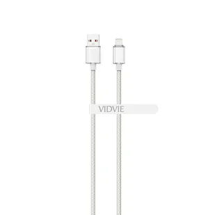 Kabel VIDVIE CB4024 USB/iPhone 3A, 1.2m biały - Kable USB - miniaturka - grafika 1