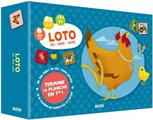 Auzou Gra Lotto Na Farmie 80407 - Gry planszowe Auzou Gra Lotto Na Farmie 80407 - Gry planszowe - miniaturka - grafika 1