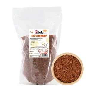 Ryż czerwony 1kg - Ryż - miniaturka - grafika 1