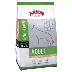 Arion Adult Medium Salmon&Rice 12 kg - Sucha karma dla psów - miniaturka - grafika 4