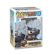 Figurki dla dzieci - Funko POP! Anime, figurka kolekcjonerska, Naruto, Kakashi Hatake With Pakkun, 1338 - miniaturka - grafika 1
