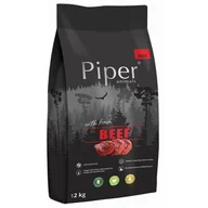 Sucha karma dla psów - DOLINA NOTECI PIPER Animals Wołowina 12 kg - miniaturka - grafika 1