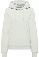 Bluzy damskie - myMo Damska bluza z kapturem, miętowy nakrapiany, S - miniaturka - grafika 1