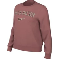 Bluzy damskie - Nike Sportswear Phoenix damska bluza polarowa, Canyon Pink/Lt Orewood Brn/Red Sepia, S - miniaturka - grafika 1