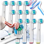 Końcówki do szczoteczek elektrycznych - 12x KOŃCÓWKI DO SZCZOTECZKI ORALB BRAUN ELEKTRYCZNEJ DLA DZIECI I DOROSŁYCH - miniaturka - grafika 1