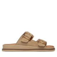 Klapki i japonki damskie - Klapki Tamaris 1-27207-42 Beżowy - miniaturka - grafika 1