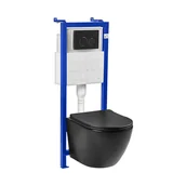 Stelaże i zestawy podtynkowe do WC - Zestaw podtynkowy WC Alice Domino - miniaturka - grafika 1