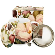 Kubki - Kubek z zaparzaczem Magnolie 430 ml - miniaturka - grafika 1