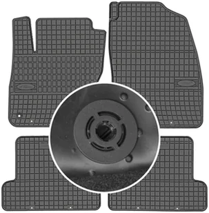 Ford Focus III Hatchback / Sedan / Kombi od 2011-2018r. Dywaniki gumowe FROGUM 0308 + mocowania MAX-DYWANIK - Dywaniki samochodowe - miniaturka - grafika 1