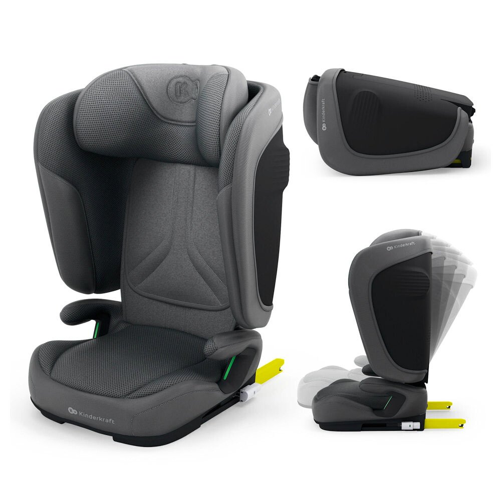 Fotelik samochodowy Kinderkraft Unity 2 i-Size Grey