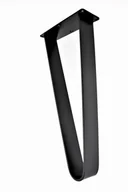 Meble modułowe i akcesoria - Noga metalowa, nogi czarne stół, wys. 48 Luna - miniaturka - grafika 1