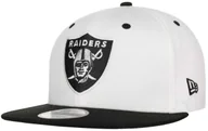 Czapki i chusty sportowe męskie - 9Fifty NFL Properties Las Vegas Raiders Cap by New Era, biały, S/M (54-57 cm) - miniaturka - grafika 1