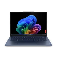 Laptopy 2w1 - Lenovo Yoga Slim 7 14Q8X9 Copilot+ PC Qualcomm Snapdragon X1E-78-100 (14.5") 3K 32 GB RAM 1 TB SSD Wi-Fi 7 (802.11be) Windows 11 Home Niemiecki Niebieski 83ED0014GE - miniaturka - grafika 1