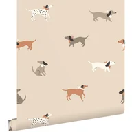 Tapety - Tapeta psy terakotaIbrązowym - 50 x 900 cm - ESTAHOME - miniaturka - grafika 1