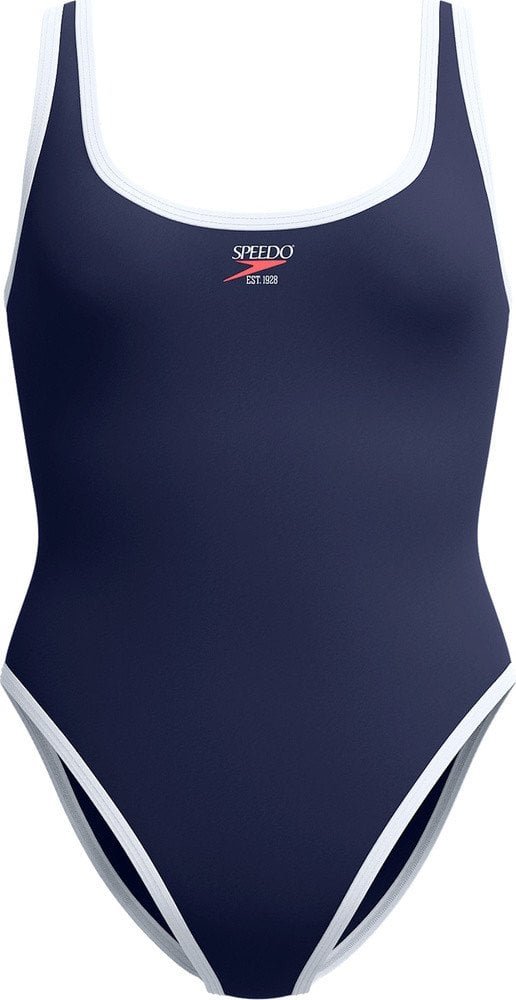 Damski Strój Kąpielowy Solid Scoop 1pc poppy red/patriot blue rozmiar M