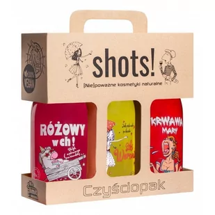 LaQ Shots! Żel Czyściopak Damski - Zestawy kosmetyków damskich - miniaturka - grafika 1