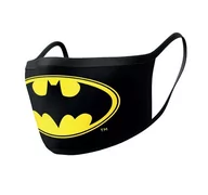 Maseczki ochronne i antywirusowe - Batman Batman Maseczka ochronna 2 sztuki 3 warstwy filtrujące GP85554 - miniaturka - grafika 1
