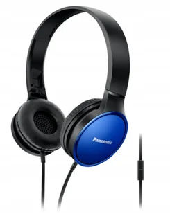 Panasonic RP-HF300ME-A niebieskie - Słuchawki - miniaturka - grafika 1