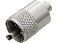 Złącza, przejściówki, adaptery - Wtyk CB (UHF/UC1) nakręcany RG59 - miniaturka - grafika 1