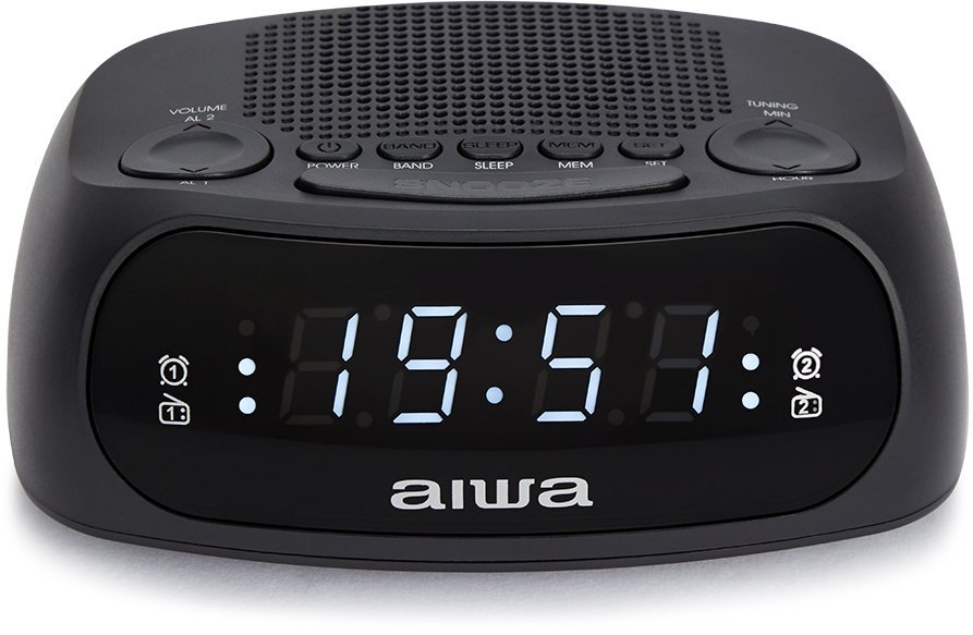 Aiwa budzik CR-09J czarny