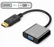 Adaptery i przejściówki - Adapter przejściówka Dp DisplayPort na Vga 1080p - miniaturka - grafika 1