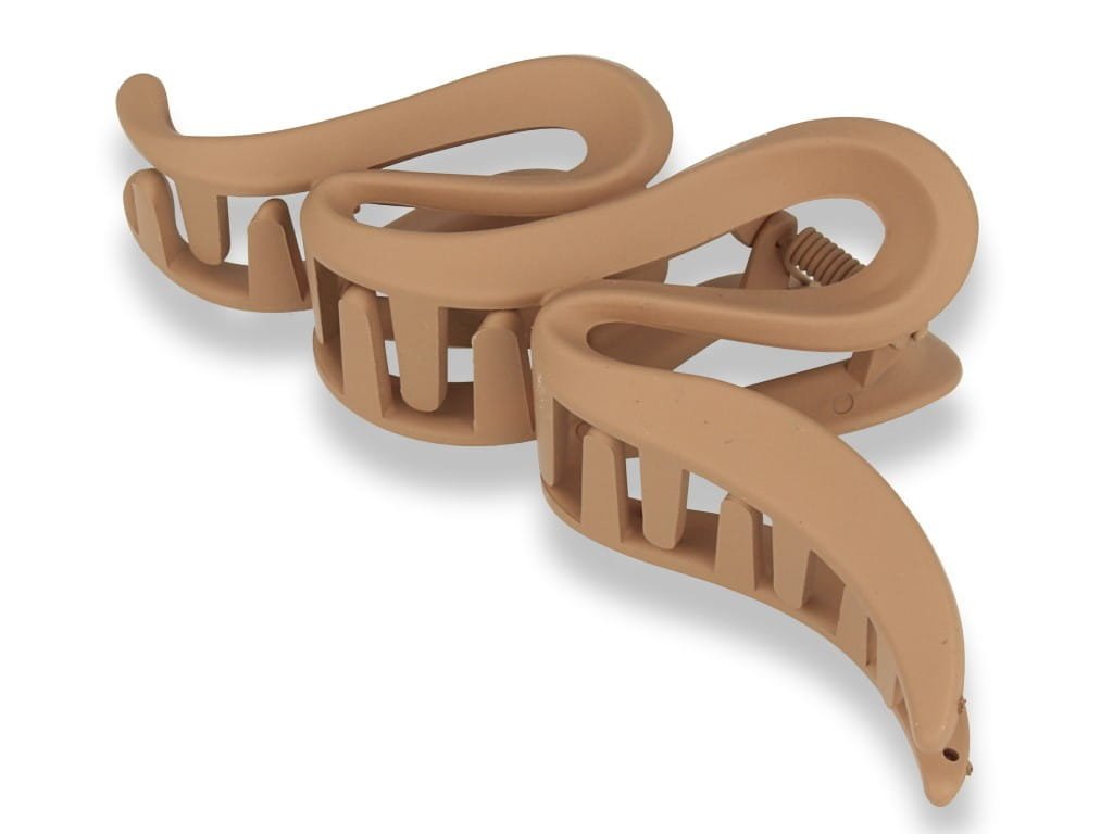 Orientana, Klamra spinka do włosów podwójna cappuccino slow