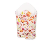 Rożki i beciki - Rożek usztywniany dla niemowląt z wiązaniem - lisek w wianku - miniaturka - grafika 1