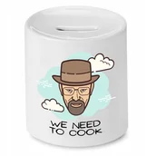 Skarbonki - SKARBONKA DLA KUCHARZA WE NEED TO COOK PREZENT z Nadrukiem ze Zdjęciem + Opakowanie na prezent (wzór 01) - miniaturka - grafika 1