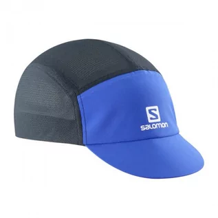 Czapki i chusty sportowe damskie - Czapka Salomon Air Logo Nautical Blue / Black - grafika 1