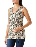 Koszulki i topy damskie - Esprit Maternity Damska koszulka do karmienia bez rękawów nadruk na całej długości, Pistolet - 15, 42 PL - miniaturka - grafika 1