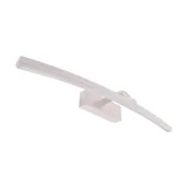 Lampy ścienne - Lampa nad okrągłe lustro IP44 Mamba LED 12W 4100K biała - miniaturka - grafika 1