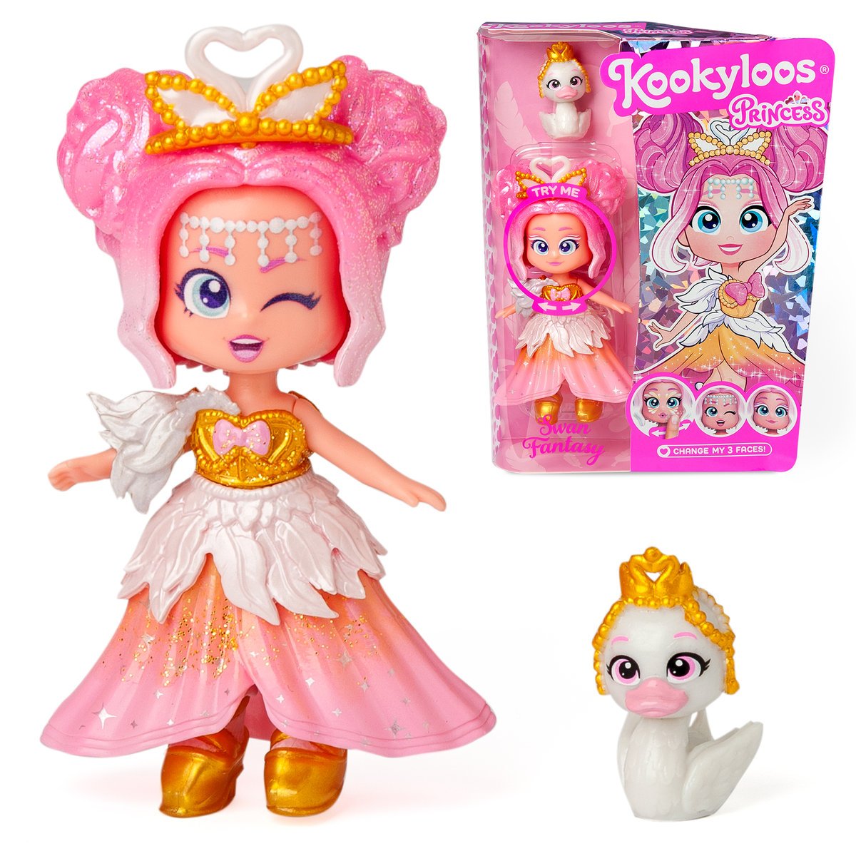 KOOKYLOOS PRINCESS - Swan Fantasy - Bulk 1x24 (V.0) online