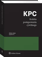 Prawo - Kodeks postępowania cywilnego. Teksty Ustaw - książka - miniaturka - grafika 1
