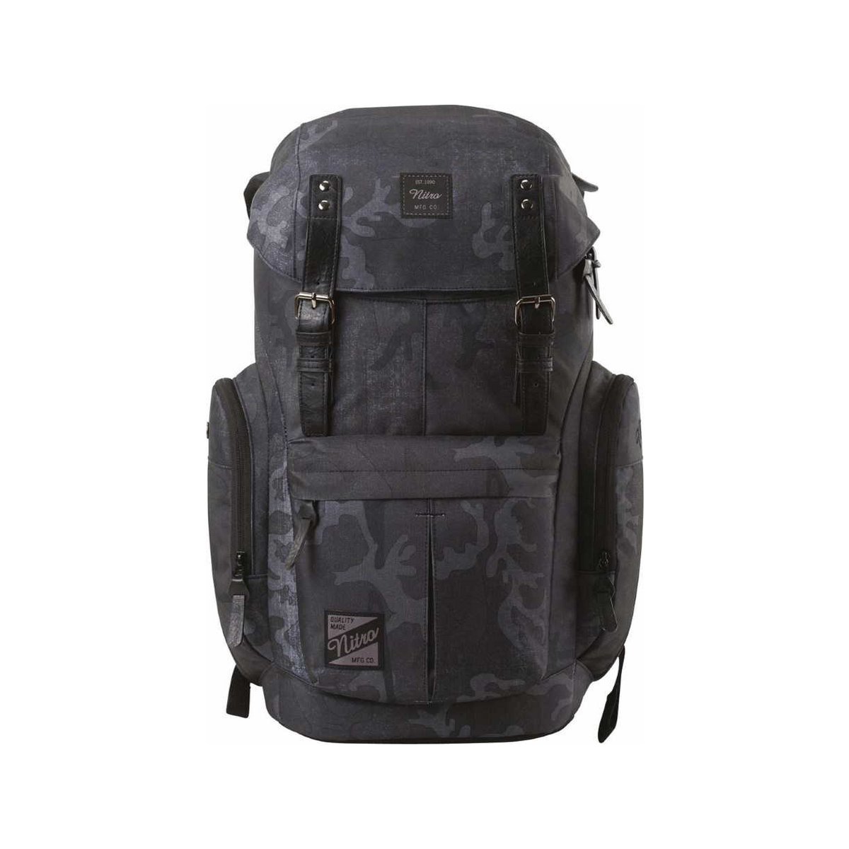 Nitro Daypacker plecak trekkingowy plecak turystyczny plecak szkolny 878064, kolor:Forged Camo