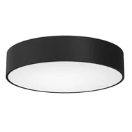 Lampy sufitowe - Plafon okrągły Sengo 1248 Shilo okrąg do salonu metalowy czarny - miniaturka - grafika 1