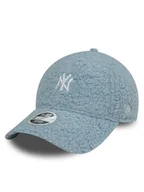 Czapki damskie - New Era Czapka z daszkiem Borg New York Yankees 9FORTY 60580743 Błękitny - miniaturka - grafika 1