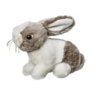 Zabawki interaktywne dla dzieci - Króliczek szaro-biały 16cm - Beppe - miniaturka - grafika 1