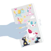 Zabawki kreatywne - Kalkomanie Jednorożce - miniaturka - grafika 1