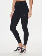 Legginsy - Tommy Hilfiger Legginsy Essentials WW0WW41082 Granatowy Slim Fit - miniaturka - grafika 1