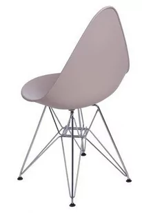 Fotel biurowy, krzesło biurowe D2.Design Krzesło Rush DSR beżowe 70566 - Fotele i krzesła biurowe - miniaturka - grafika 1