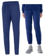 Dresy damskie - 4F DAMSKIE SPODNIE DRESOWE BAWEĹNA JOGGERY / rozm XL - miniaturka - grafika 1