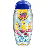 Kosmetyki kąpielowe dla dzieci - Minions Magic Bath Bath & Shower Gel żel do kąpieli i pod prysznic dla dzieci 200 ml - miniaturka - grafika 1