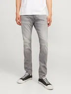 Spodnie męskie - Jack & Jones Dżinsy - Skinny fit - w kolorze szarym - miniaturka - grafika 1