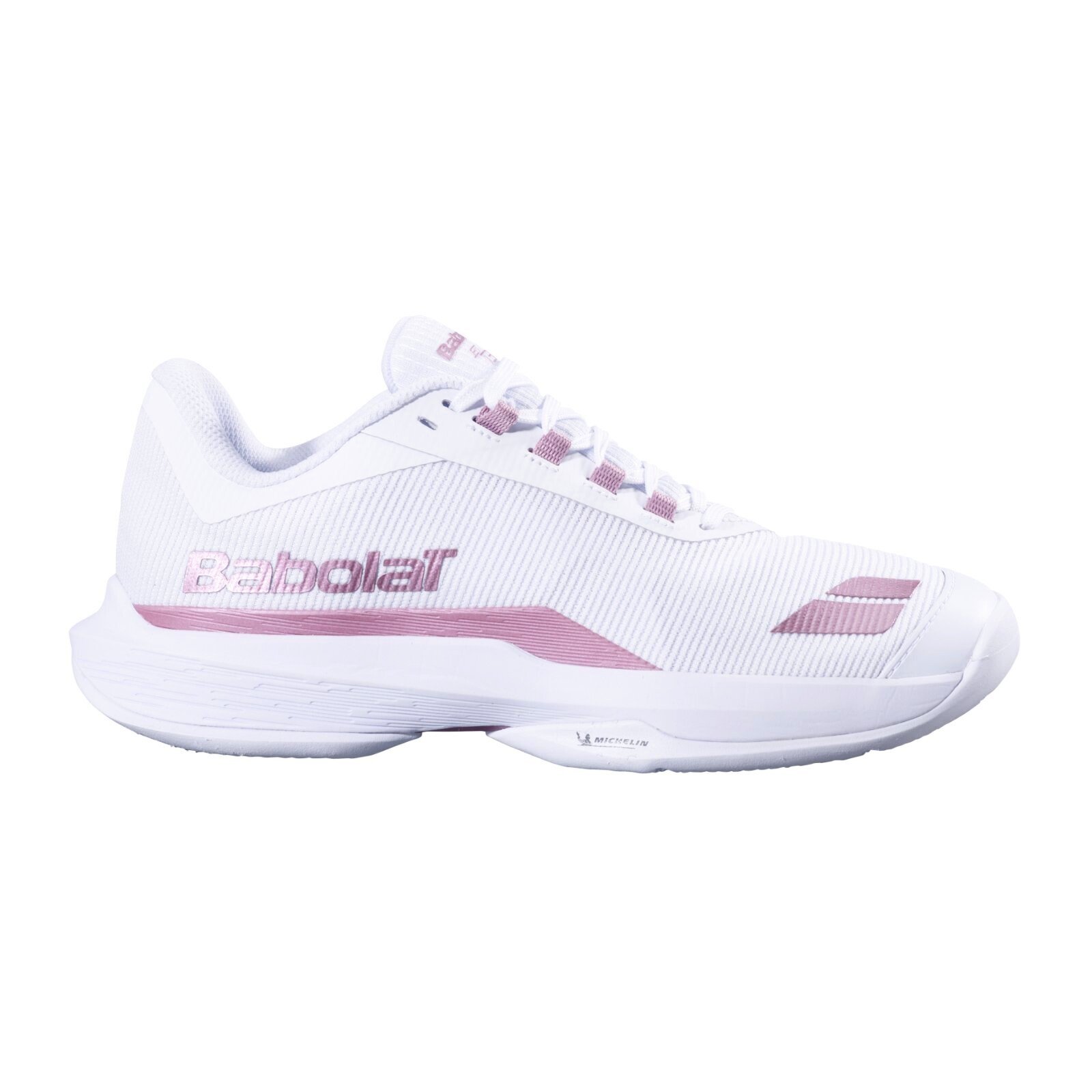 Damskie buty tenisowe Babolat Jet Tere 2 Clay Women White/Gold Pink EUR 40