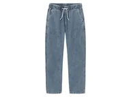 Spodnie i spodenki dla chłopców - pepperts!® Joggery chłopięce bawełniane z kieszeniami (158/164, Niebieski) - miniaturka - grafika 1