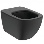 Miski WC - IDEAL STANDARD T0079V3 TESI MISKA WISZĄCA - AQUABLADE® - czarny mat - miniaturka - grafika 1