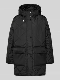 Płaszcz pikowany krótki z kapturem model ‘MILLIE TESSA’ - Płaszcze damskie - miniaturka - grafika 1