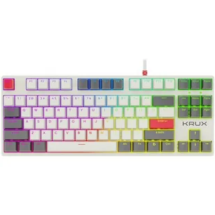 Krux ATAX PRO RGB CREATOR RETRO GATERON YELLOW PRO KRX0110 - Klawiatury - miniaturka - grafika 1