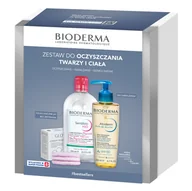 Płyny micelarne - Bioderma Zestaw dermokosmetyków oczyszczająych do twarzy i ciała - miniaturka - grafika 1